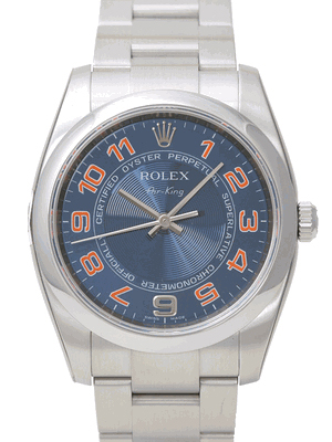 Rolex Air-king Series Mens Automatic Wristwatch 114200-BLCOAO Rolex Air-king Series Mens Automatic Wristwatch 114200-BLCOAO