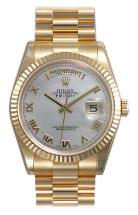 Rolex Day-Date Series Mens Automatic 18kt Yellow Gold Wristwatch 118238-MRP Rolex Day-Date Series Mens Automatic 18kt Yellow Gold Wristwatch 118238-MRP