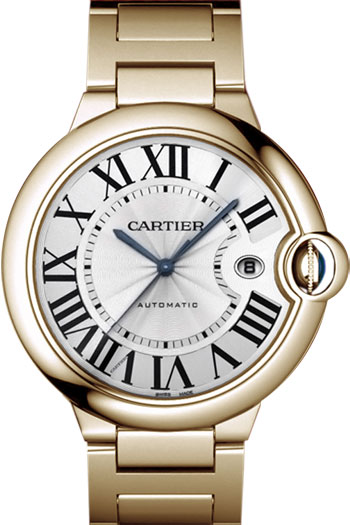 Cartier Ballon Bleu Large Series Wonderful 18k Rose Gold Mens Automatic Wristwatch-W69006Z2 Cartier Ballon Bleu Large Series Wonderful 18k Rose Gold Mens Automatic Wristwatch-W69006Z2