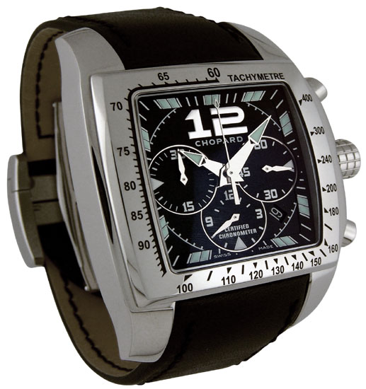 Chopard Miglia Tycoon Series Steel Black Chronograph Mens Swiss Quartz Watch 168961 Chopard Miglia Tycoon Series Steel Black Chronograph Mens Swiss Quartz Watch 168961