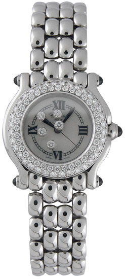 Chopard Happy Sport Series Stainless Steel Ladies Swiss Quartz Watch 278294-23 Chopard Happy Sport Series Stainless Steel Ladies Swiss Quartz Watch 278294-23