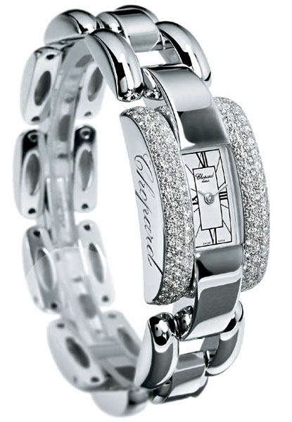 Chopard La Strada Series Diamond 18kt White Gold Ladies Swiss Quartz Watch 416547 Chopard La Strada Series Diamond 18kt White Gold Ladies Swiss Quartz Watch 416547
