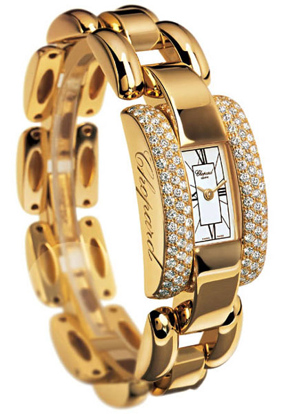 Chopard La Strada Series Diamond 18kt Yellow Gold Ladies Swiss Quartz Watch 416547 Chopard La Strada Series Diamond 18kt Yellow Gold Ladies Swiss Quartz Watch 416547