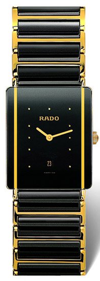 Rado Integral Series Ceramic Quartz Mens Watch R20282162 in Black Rado Integral Series Ceramic Quartz Mens Watch R20282162 in Black