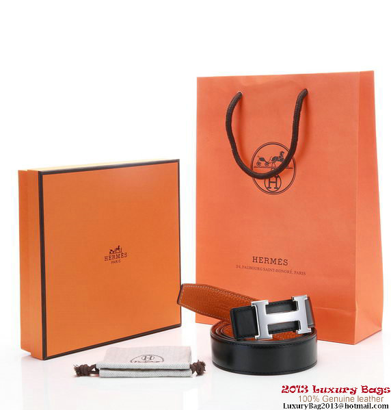 Hermes 43mm Calf Leather Belt HB106-2 Hermes 43mm Calf Leather Belt HB106-2