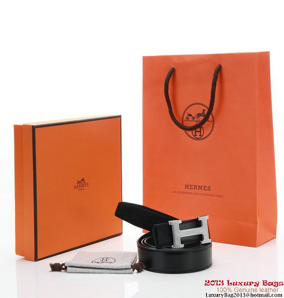 Hermes 43mm Calf Leather Belt HB108-11 Hermes 43mm Calf Leather Belt HB108-11
