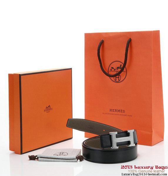 Hermes 43mm Calf Leather Belt HB108-13 Hermes 43mm Calf Leather Belt HB108-13