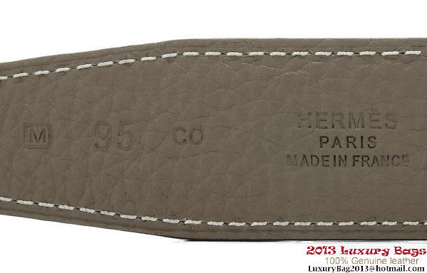 Hermes 43mm Calf Leather Belt HB108-13 Hermes 43mm Calf Leather Belt HB108-13