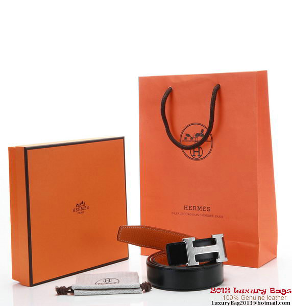 Hermes 43mm Calf Leather Belt HB108-9 Hermes 43mm Calf Leather Belt HB108-9