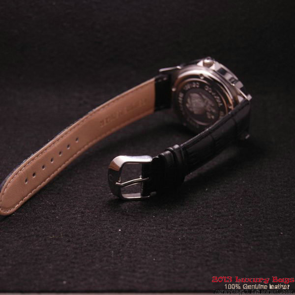 OMEGA DE VILLE Automatic Chronometer Steel on Black Leather Strap OM77204 OMEGA DE VILLE Automatic Chronometer Steel on Black Leather Strap OM77204
