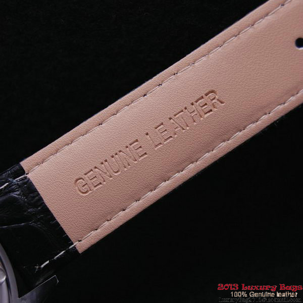 OMEGA DE VILLE Automatic Chronometer Steel on Black Leather Strap OM77204 OMEGA DE VILLE Automatic Chronometer Steel on Black Leather Strap OM77204