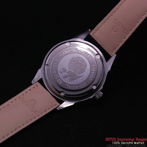 OMEGA DE VILLE Automatic Chronometer Steel on Black Leather Strap OM77204 OMEGA DE VILLE Automatic Chronometer Steel on Black Leather Strap OM77204