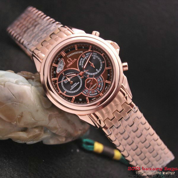 OMEGA DE VILLE CO-AXIAL CHRONOSCOPE Red Gold on Red Gold Strap OM77433 OMEGA DE VILLE CO-AXIAL CHRONOSCOPE Red Gold on Red Gold Strap OM77433