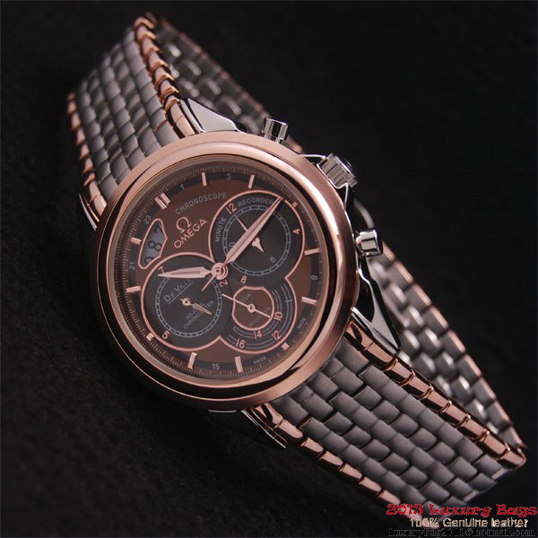 OMEGA DE VILLE CO-AXIAL CHRONOSCOPE Red Gold on Steel Strap OM77430 OMEGA DE VILLE CO-AXIAL CHRONOSCOPE Red Gold on Steel Strap OM77430