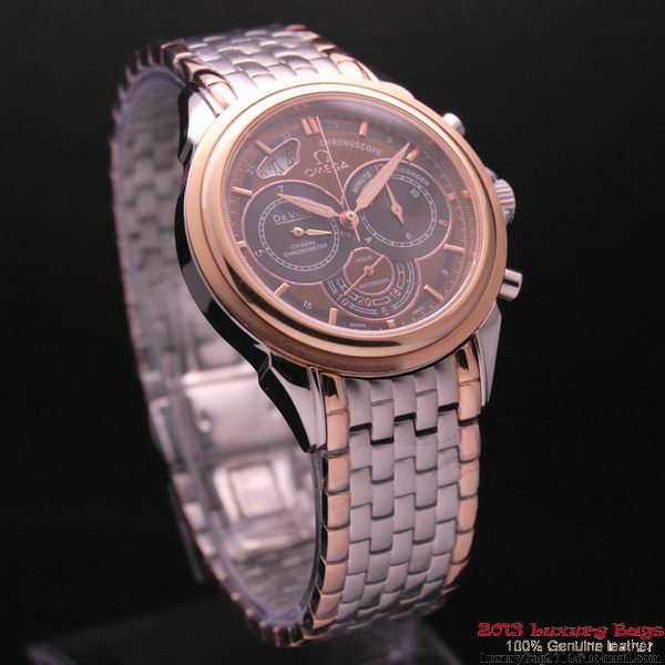 OMEGA DE VILLE CO-AXIAL CHRONOSCOPE Red Gold on Steel Strap OM77430 OMEGA DE VILLE CO-AXIAL CHRONOSCOPE Red Gold on Steel Strap OM77430