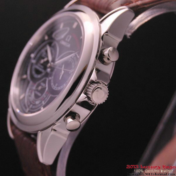 OMEGA DE VILLE CO-AXIAL CHRONOSCOPE Steel on Brown Leather Strap OM77410 OMEGA DE VILLE CO-AXIAL CHRONOSCOPE Steel on Brown Leather Strap OM77410