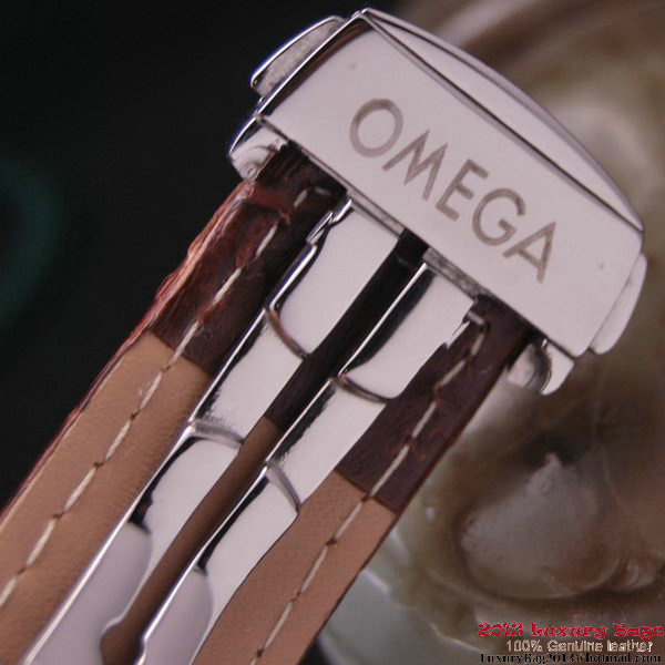 OMEGA DE VILLE CO-AXIAL Chronometer Red Gold on Brown Leather Strap OM77509 OMEGA DE VILLE CO-AXIAL Chronometer Red Gold on Brown Leather Strap OM77509