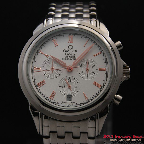 OMEGA DE VILLE CO-AXIAL Chronometer Steel on Steel Strap OM77513 OMEGA DE VILLE CO-AXIAL Chronometer Steel on Steel Strap OM77513