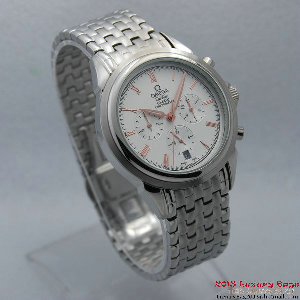 OMEGA DE VILLE CO-AXIAL Chronometer Steel on Steel Strap OM77513 OMEGA DE VILLE CO-AXIAL Chronometer Steel on Steel Strap OM77513