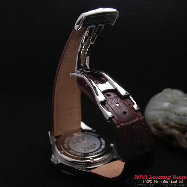 OMEGA DE VILLE Chronometer Red Gold on Brown Leather Strap OM77315 OMEGA DE VILLE Chronometer Red Gold on Brown Leather Strap OM77315
