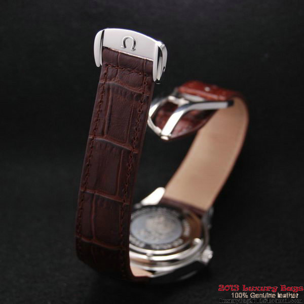 OMEGA DE VILLE Chronometer Red Gold on Brown Leather Strap OM77315 OMEGA DE VILLE Chronometer Red Gold on Brown Leather Strap OM77315