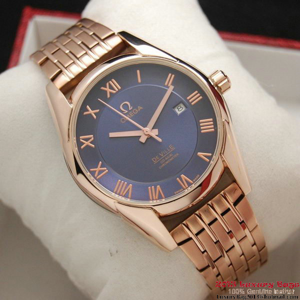 OMEGA DE VILLE Co-AXIAL CHRONOMETER Red Gold on Red Gold Strap OM77029 OMEGA DE VILLE Co-AXIAL CHRONOMETER Red Gold on Red Gold Strap OM77029
