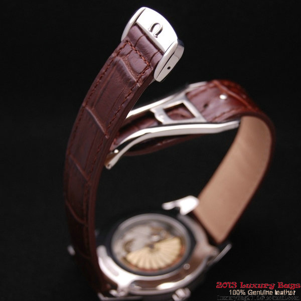 OMEGA DE VILLE Co-AXIAL CHRONOMETER Steel on Black Leather Strap OM77009 OMEGA DE VILLE Co-AXIAL CHRONOMETER Steel on Black Leather Strap OM77009