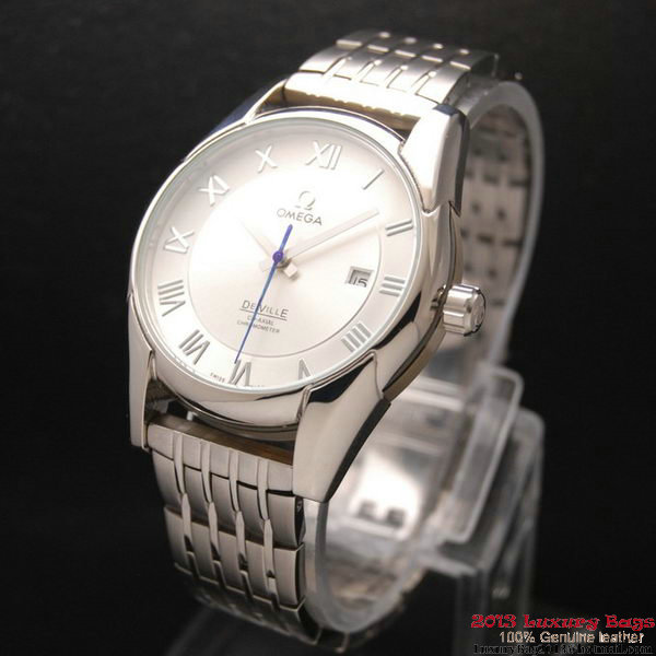 OMEGA DE VILLE Co-AXIAL CHRONOMETER Steel on Steel Strap OM77013 OMEGA DE VILLE Co-AXIAL CHRONOMETER Steel on Steel Strap OM77013