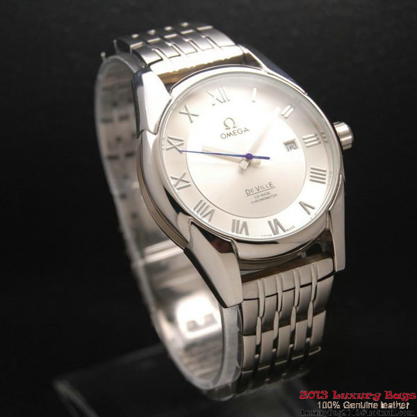 OMEGA DE VILLE Co-AXIAL CHRONOMETER Steel on Steel Strap OM77013 OMEGA DE VILLE Co-AXIAL CHRONOMETER Steel on Steel Strap OM77013