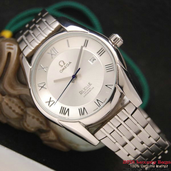 OMEGA DE VILLE Co-AXIAL CHRONOMETER Steel on Steel Strap OM77013 OMEGA DE VILLE Co-AXIAL CHRONOMETER Steel on Steel Strap OM77013