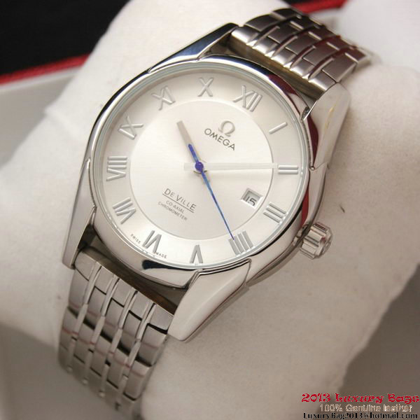 OMEGA DE VILLE Co-AXIAL CHRONOMETER Steel on Steel Strap OM77013 OMEGA DE VILLE Co-AXIAL CHRONOMETER Steel on Steel Strap OM77013