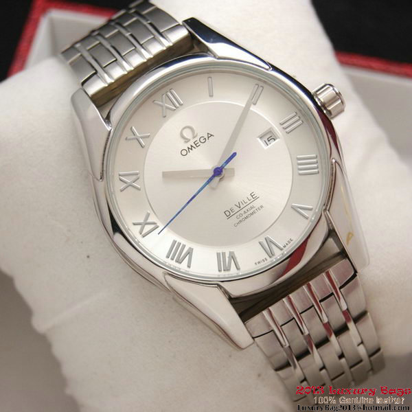 OMEGA DE VILLE Co-AXIAL CHRONOMETER Steel on Steel Strap OM77013 OMEGA DE VILLE Co-AXIAL CHRONOMETER Steel on Steel Strap OM77013