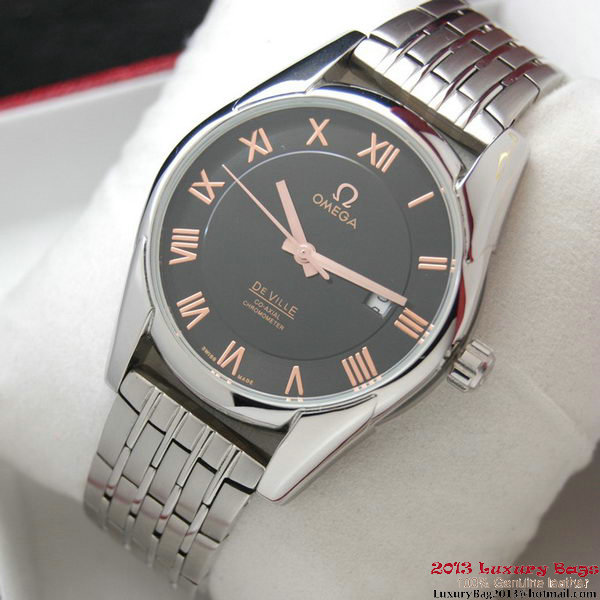 OMEGA DE VILLE Co-AXIAL CHRONOMETER Steel on Steel Strap OM77015 OMEGA DE VILLE Co-AXIAL CHRONOMETER Steel on Steel Strap OM77015