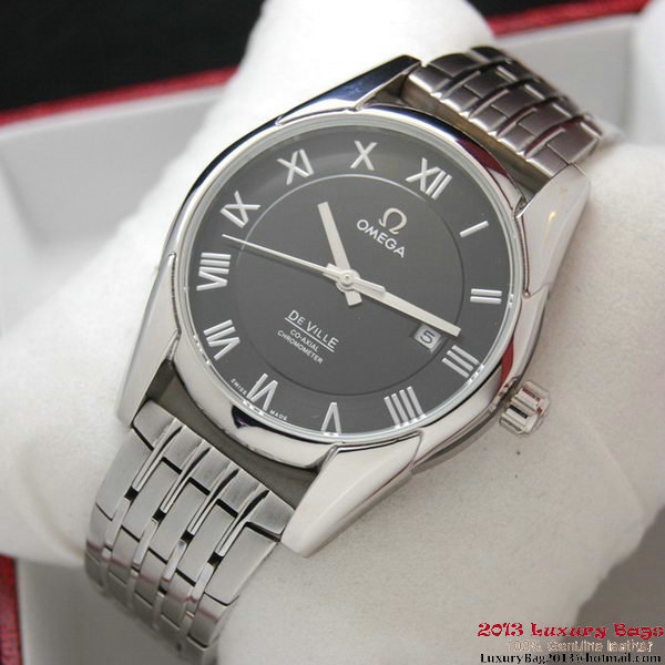 OMEGA DE VILLE Co-AXIAL CHRONOMETER Steel on Steel Strap OM77016 OMEGA DE VILLE Co-AXIAL CHRONOMETER Steel on Steel Strap OM77016
