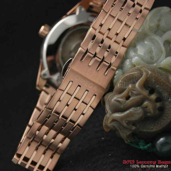 OMEGA DE VILLE HOUR VISION ANNUAL CALENDAR Red Gold on Red Gold Strap OM77128 OMEGA DE VILLE HOUR VISION ANNUAL CALENDAR Red Gold on Red Gold Strap OM77128