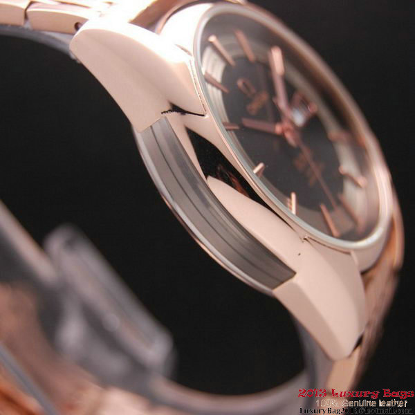 OMEGA DE VILLE HOUR VISION ANNUAL CALENDAR Red Gold on Red Gold Strap OM77130 OMEGA DE VILLE HOUR VISION ANNUAL CALENDAR Red Gold on Red Gold Strap OM77130