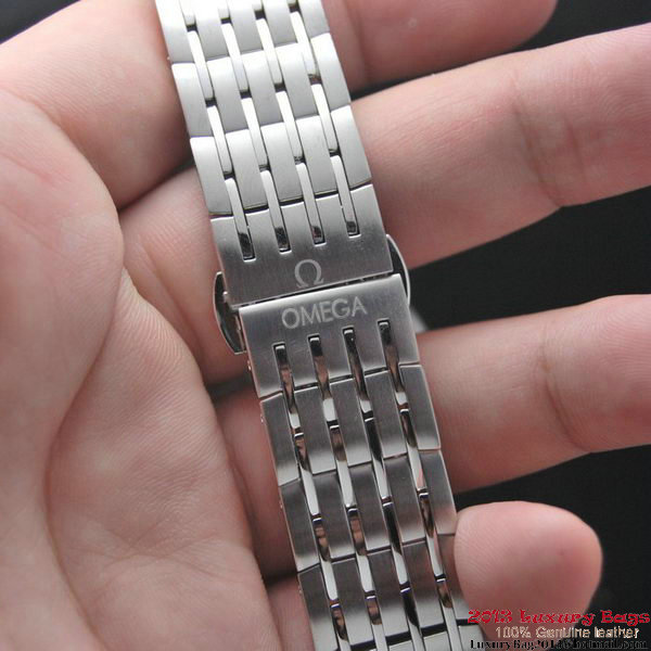 OMEGA DE VILLE HOUR VISION ANNUAL CALENDAR Steel on Steel Strap OM77116 OMEGA DE VILLE HOUR VISION ANNUAL CALENDAR Steel on Steel Strap OM77116
