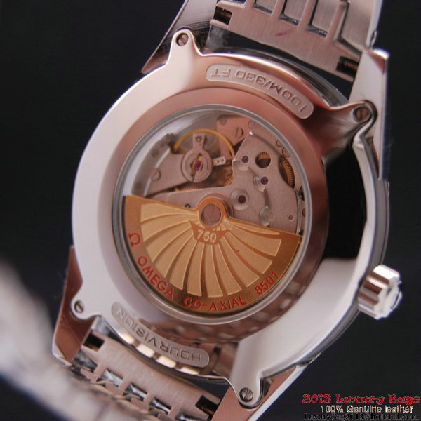 OMEGA DE VILLE HOUR VISION ANNUAL CALENDAR Steel on Steel Strap OM77116 OMEGA DE VILLE HOUR VISION ANNUAL CALENDAR Steel on Steel Strap OM77116
