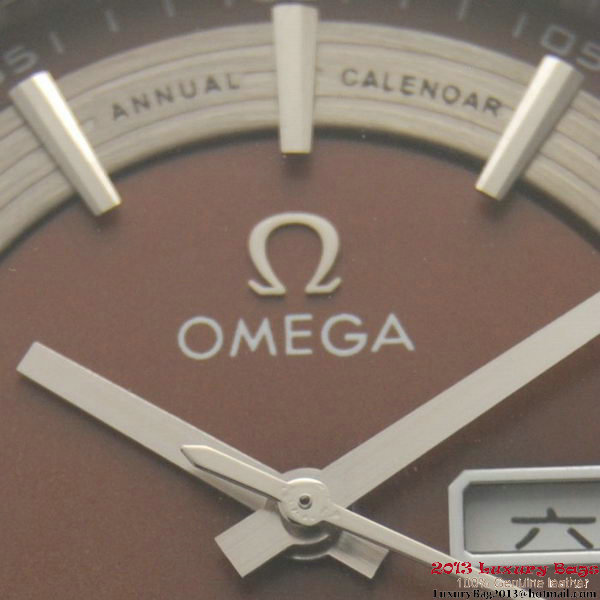 OMEGA DE VILLE HOUR VISION ANNUAL CALENDAR Steel on Steel Strap OM77118 OMEGA DE VILLE HOUR VISION ANNUAL CALENDAR Steel on Steel Strap OM77118