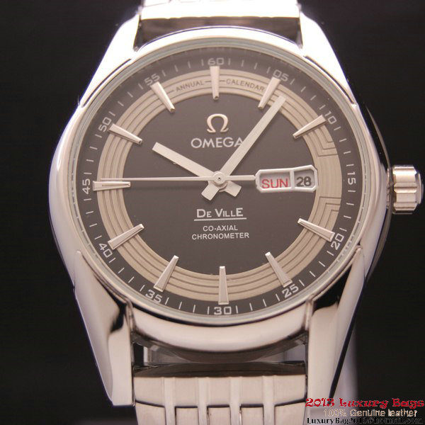 OMEGA DE VILLE HOUR VISION ANNUAL CALENDAR Steel on Steel Strap OM77118 OMEGA DE VILLE HOUR VISION ANNUAL CALENDAR Steel on Steel Strap OM77118