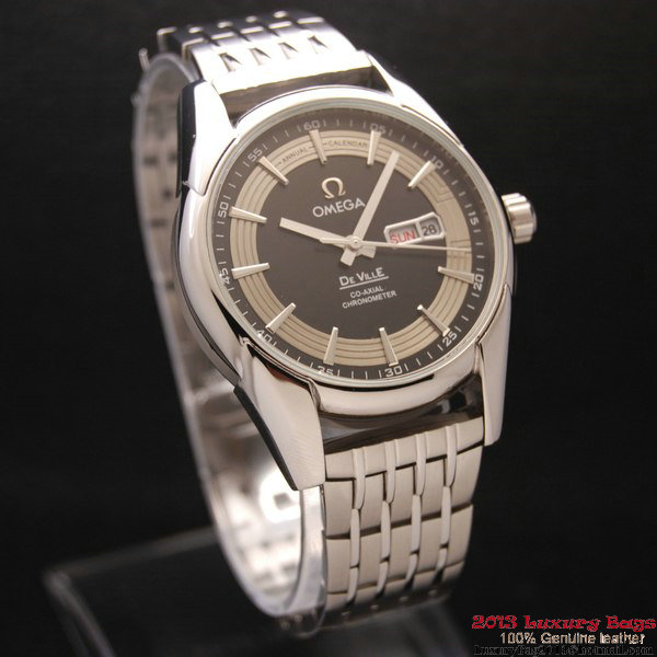 OMEGA DE VILLE HOUR VISION ANNUAL CALENDAR Steel on Steel Strap OM77118 OMEGA DE VILLE HOUR VISION ANNUAL CALENDAR Steel on Steel Strap OM77118