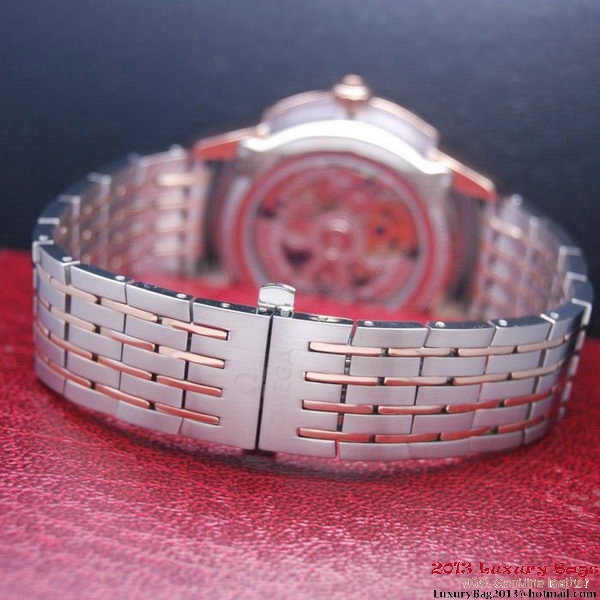 OMEGA DE VILLE Tourbillon Watches Red Gold on Steel Strap Om7018 OMEGA DE VILLE Tourbillon Watches Red Gold on Steel Strap Om7018