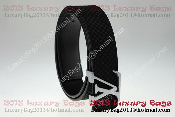 Louis Vuitton Belt LV2051 Black Silver Louis Vuitton Belt LV2051 Black Silver