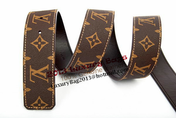 Louis Vuitton Monogram Canvas Belt LV2055 Louis Vuitton Monogram Canvas Belt LV2055
