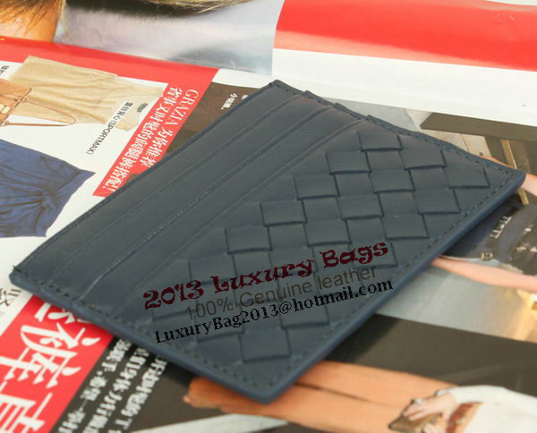 Bottega Veneta Intrecciato VN Card Case 5811 RoyalBlue Bottega Veneta Intrecciato VN Card Case 5811 RoyalBlue