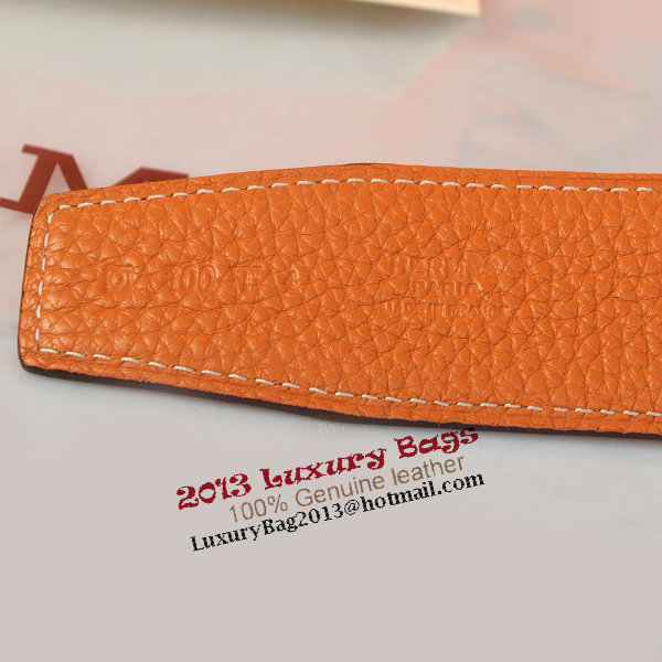 Hermes Imported Belt HR1002 Orange Hermes Imported Belt HR1002 Orange