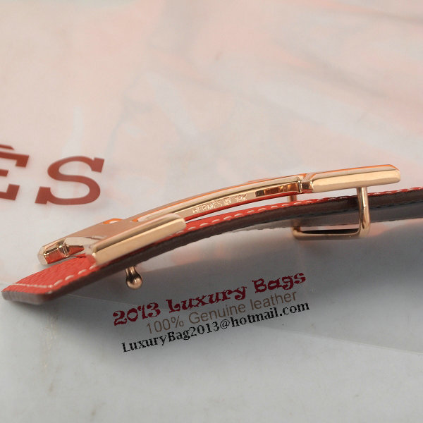 Hermes Imported Belt HR1002A Red Hermes Imported Belt HR1002A Red