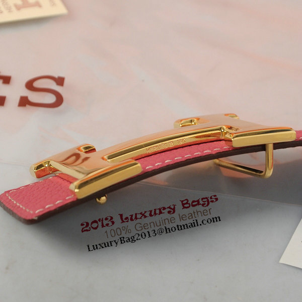 Hermes Imported Belt HR1002F Pink Hermes Imported Belt HR1002F Pink