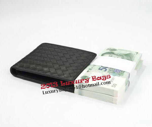 Bottega Veneta Intrecciato Nappa Wallet BV99392 Black Bottega Veneta Intrecciato Nappa Wallet BV99392 Black