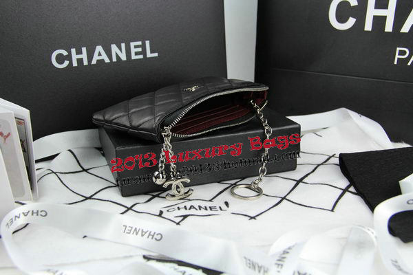 Chanel Matelasse Zip Around Wallet Original Leather A50165 Black Chanel Matelasse Zip Around Wallet Original Leather A50165 Black